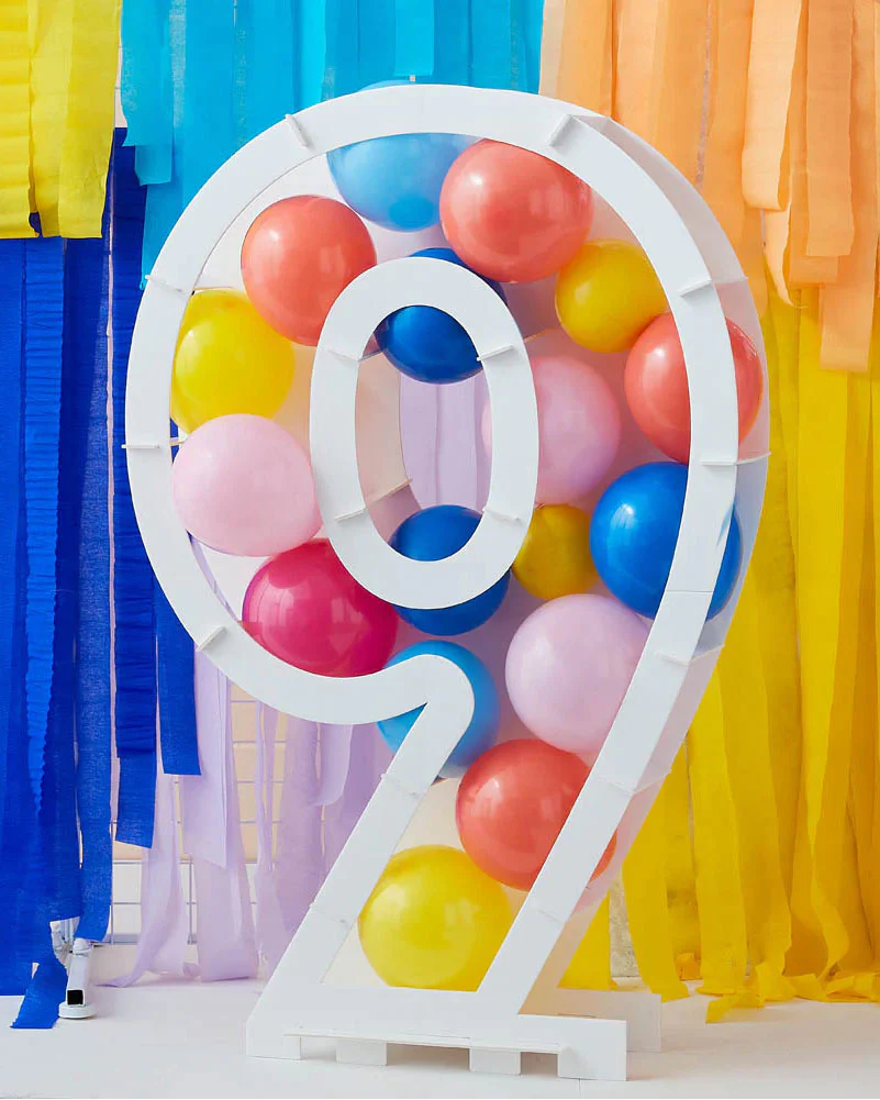 Mix It Up Number 9 Balloon Kit - Image 2