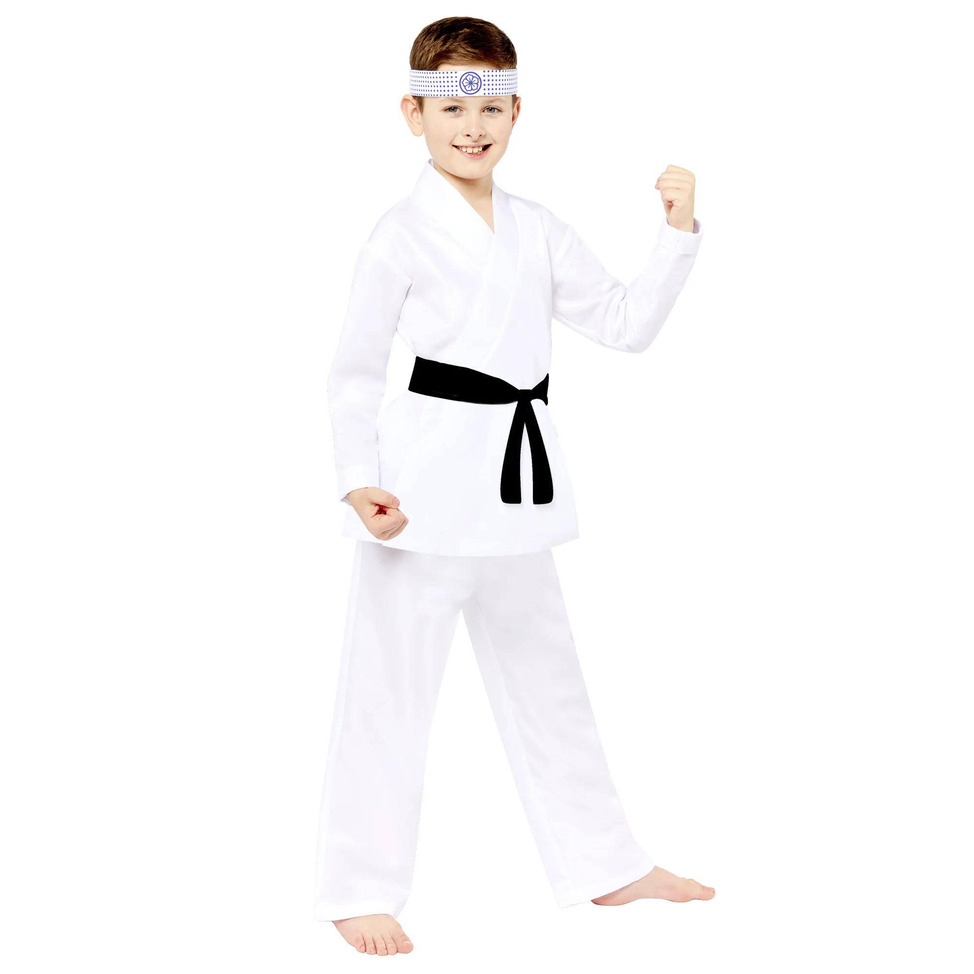 Miyagi De Karate Kids Costume 12-14 Years