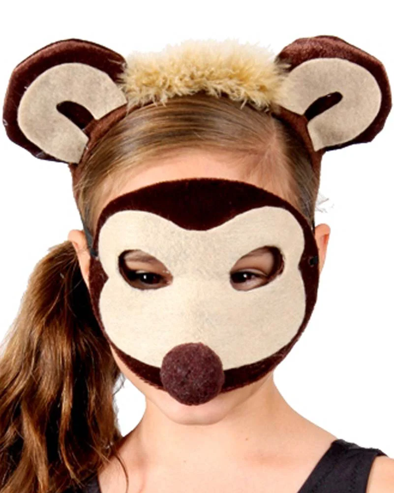 Monkey Headband and Mask Set - Image 2