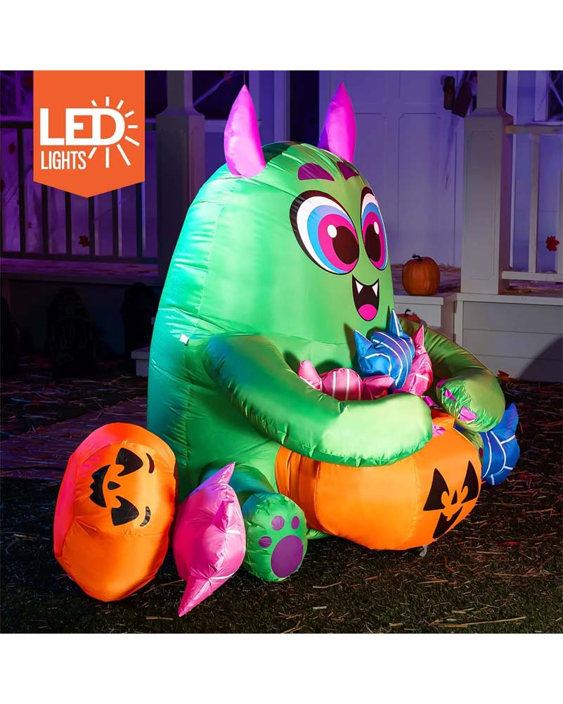 Monster Candy Halloween Inflatable 1.52m - Image 4