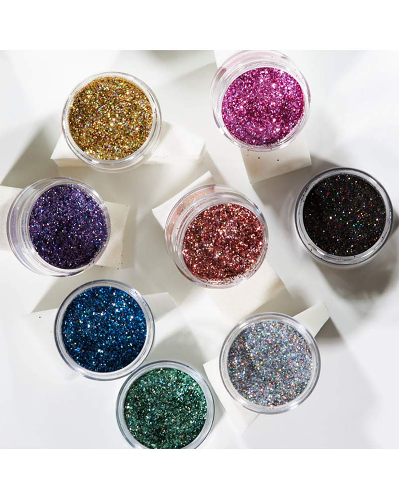 Moon Glitter Green Holographic Body Glitter Shaker 5g - Image 6
