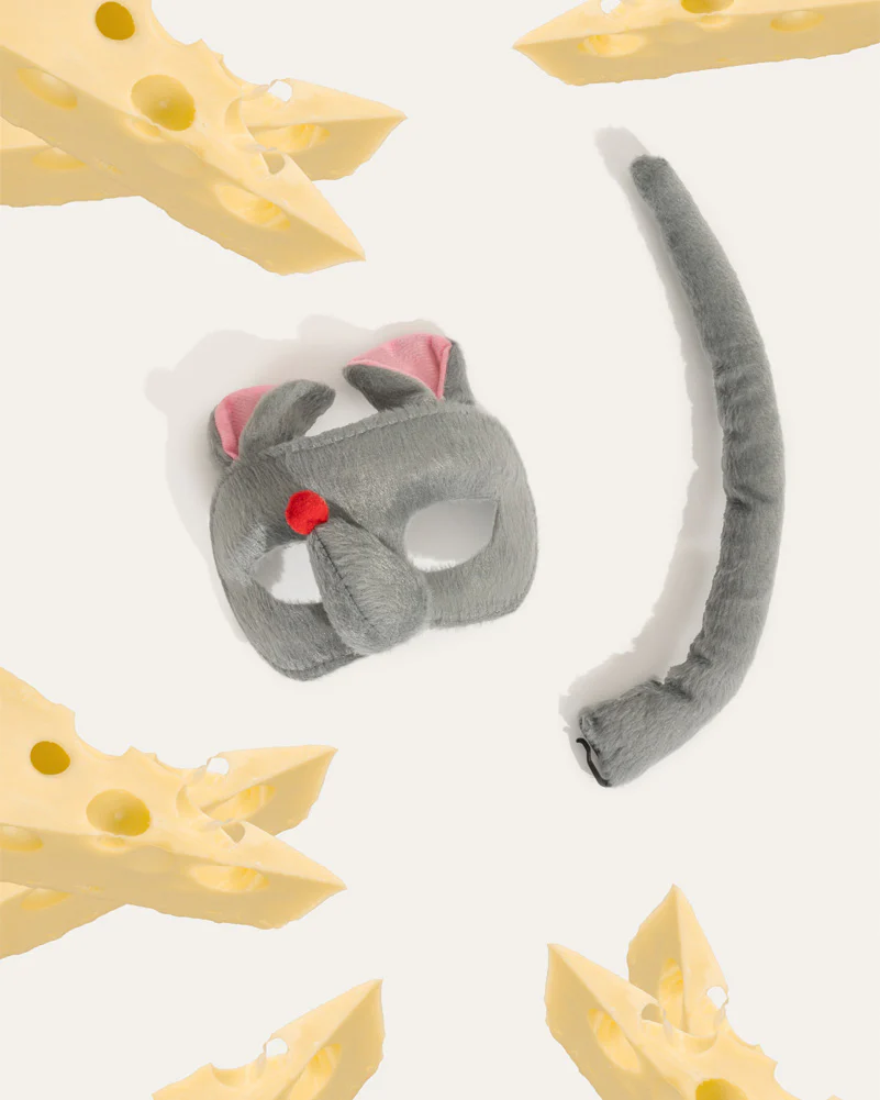 Mouse Deluxe Mask and Tail Set - Image 2
