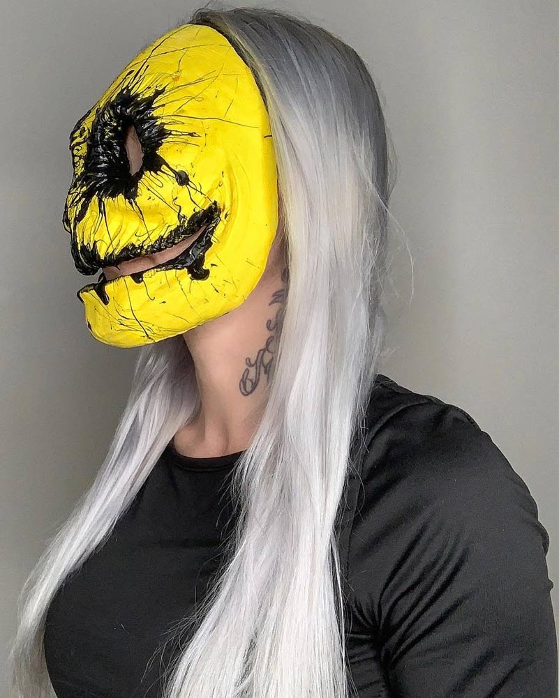 Mr Smiley Half Mask - Image 2