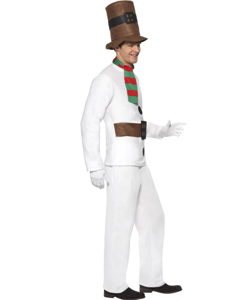 Mr Snowman Mens Christmas Costume - Image 3