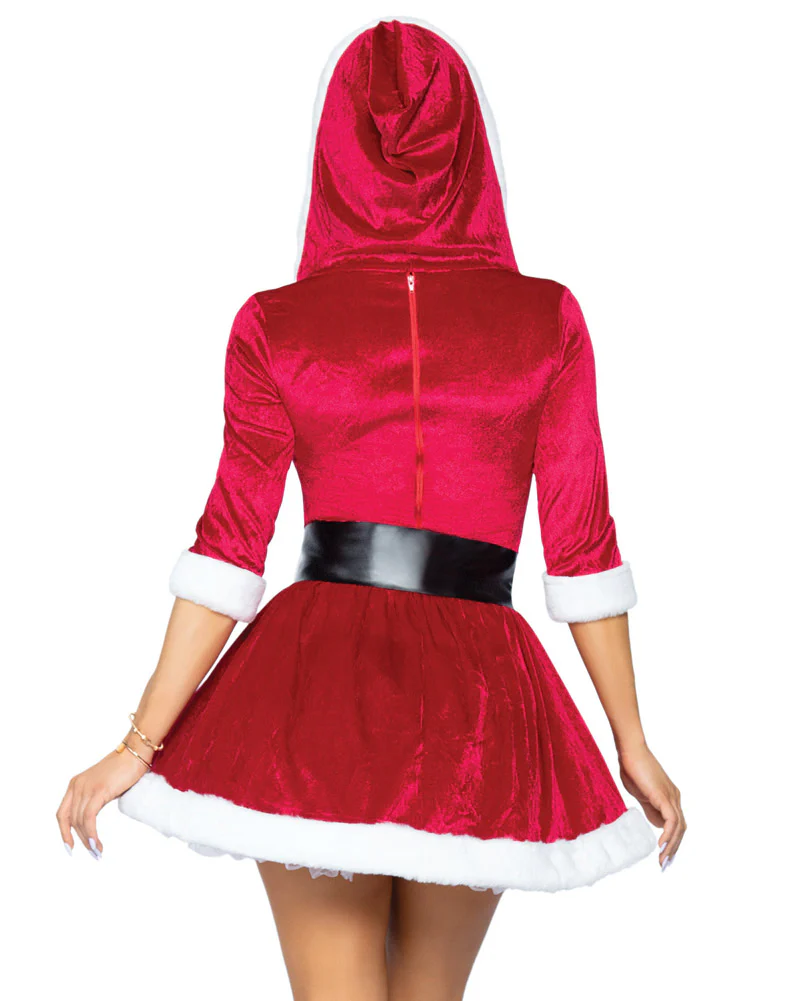 Mrs Claus Womens Christmas Costume - Image 3