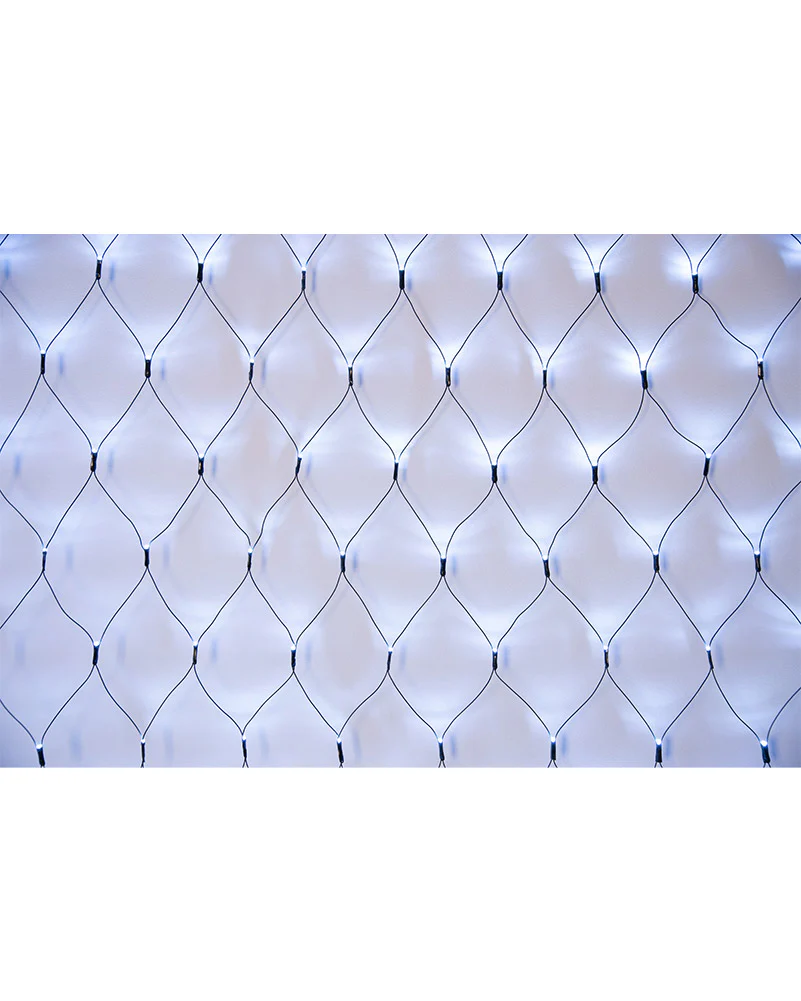 Multi-Coloured LED Net Light 360 Piece