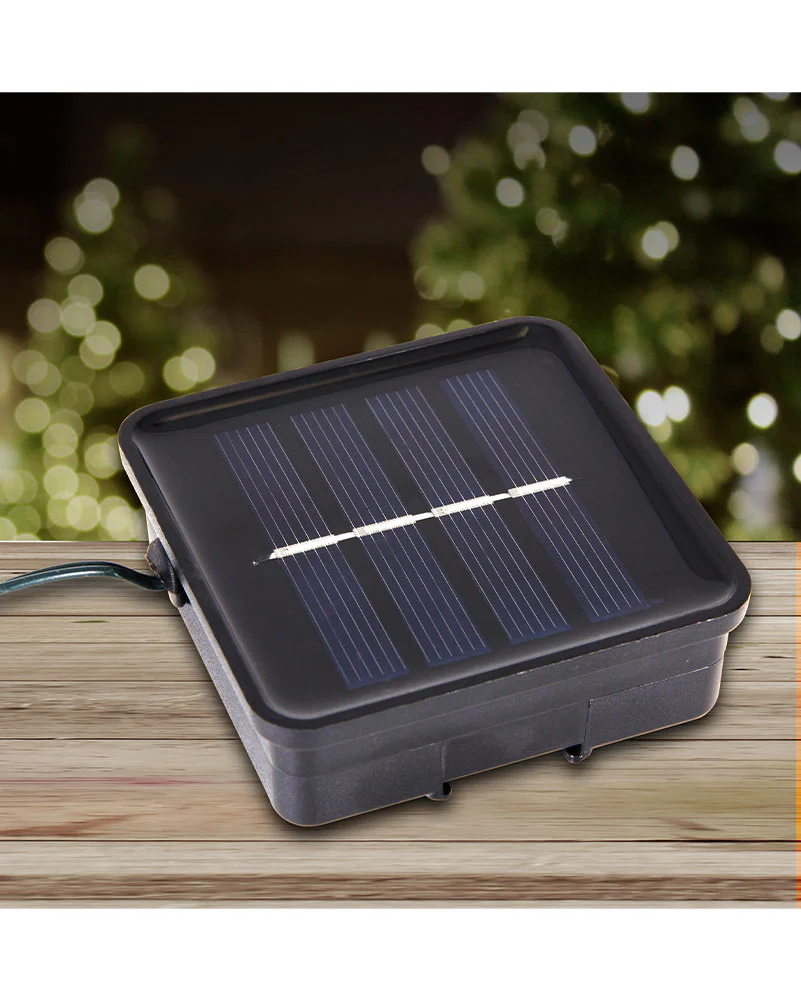Multi-Coloured Stars LED Christmas Solar Path Lights 55cm Pack of 4 - Image 2