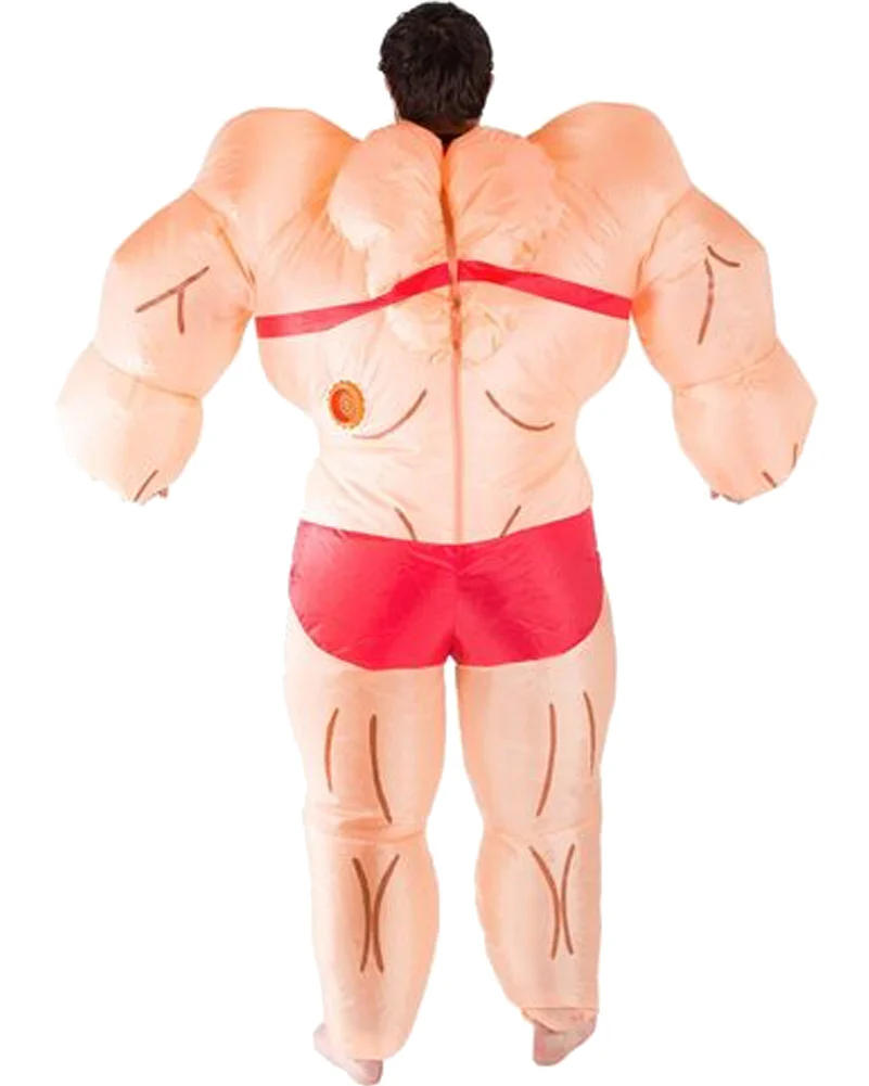 Musclewoman Inflatable Adult Costume - Image 4
