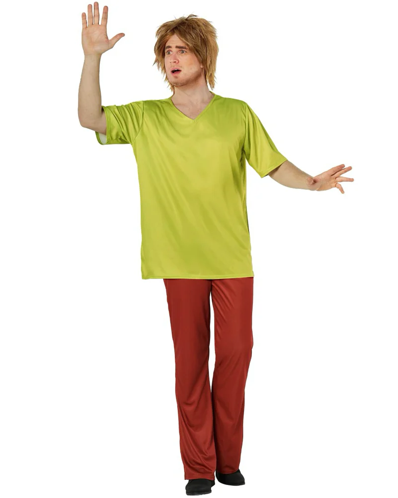 Mystery Cartoon Guy Green Mens Costume - Image 3