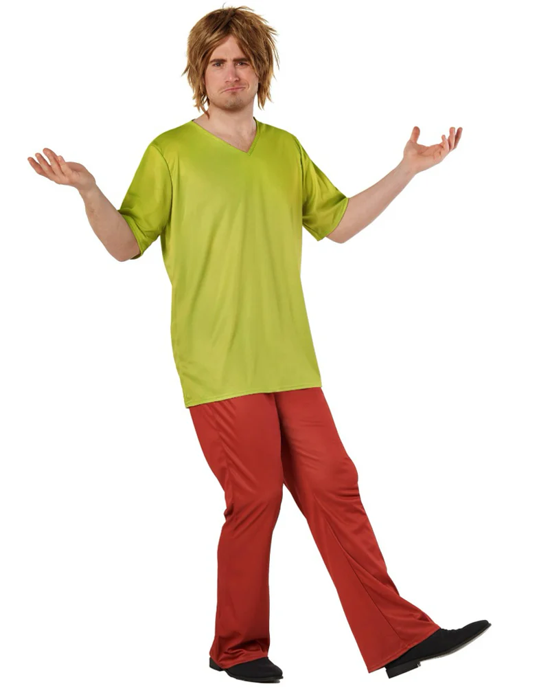 Mystery Cartoon Guy Green Mens Costume - Image 4