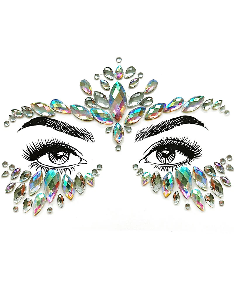 Mystique Face Jewels