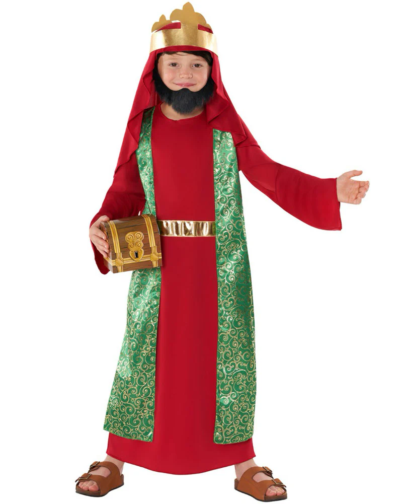 Nativity King Red Boys Costume
