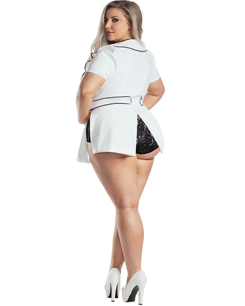 Night Calls Doctor Womens Plus Size Costume - Image 2