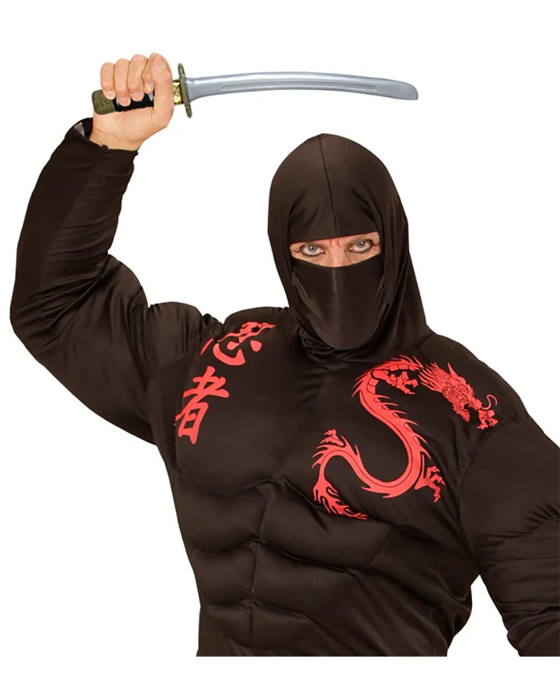 Ninja Knife with Scabbard Prop 40cm - Image 4