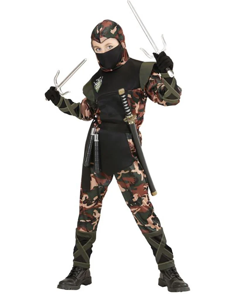 Ninja Soldier Boys Costume - Image 2