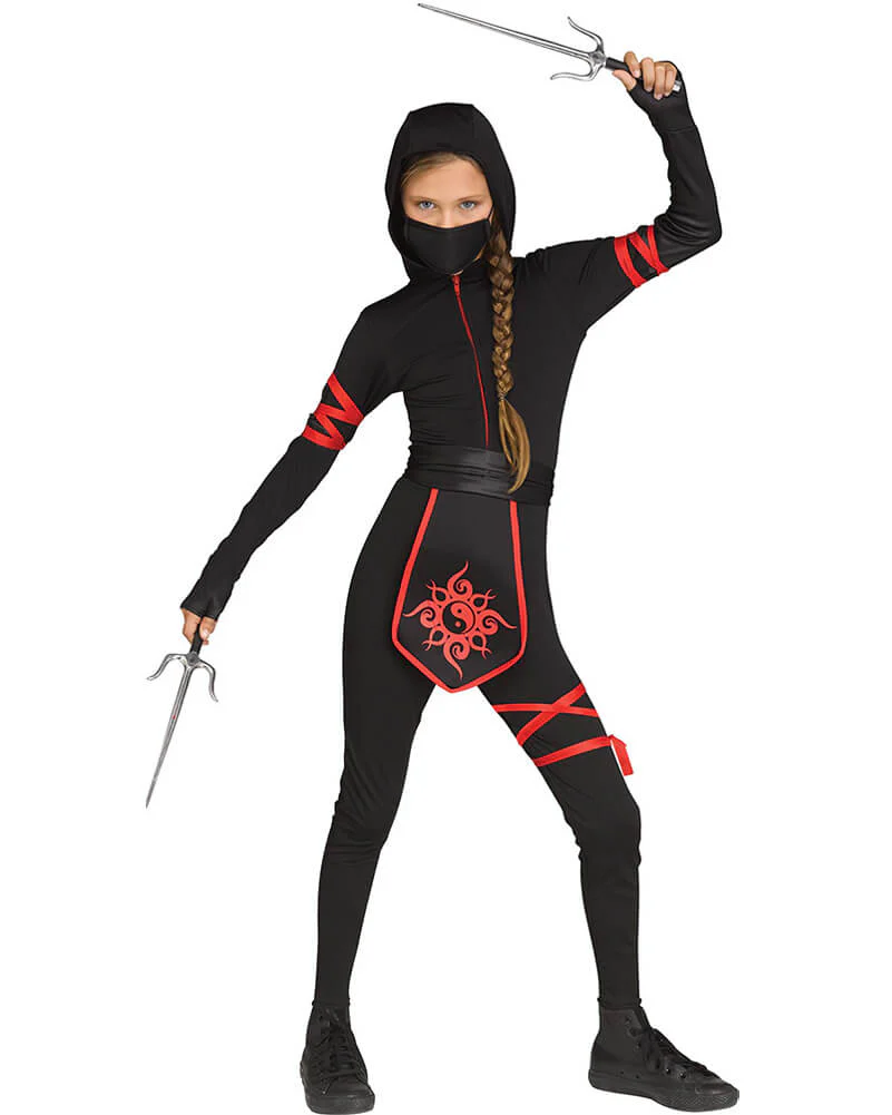 Ninja Warrior Girls Costume - Image 2