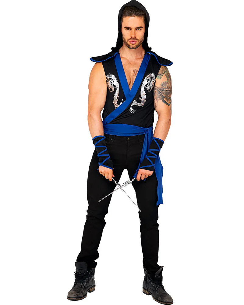 Ninja Warrior Mens Costume - Image 2