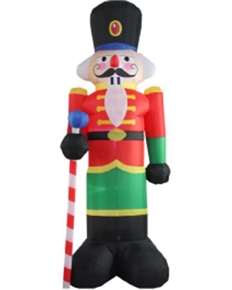 Nutcracker Christmas Lawn Inflatable 2.4m - Image 2