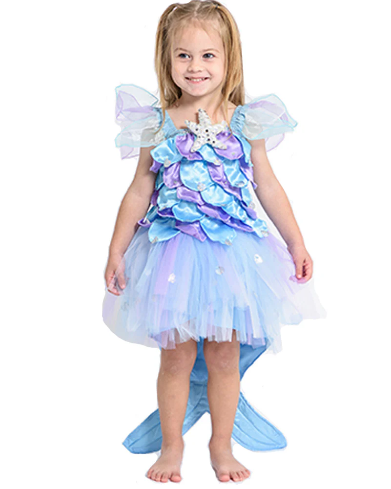 Ocean Beach Mermaid Girls Book Week Costume