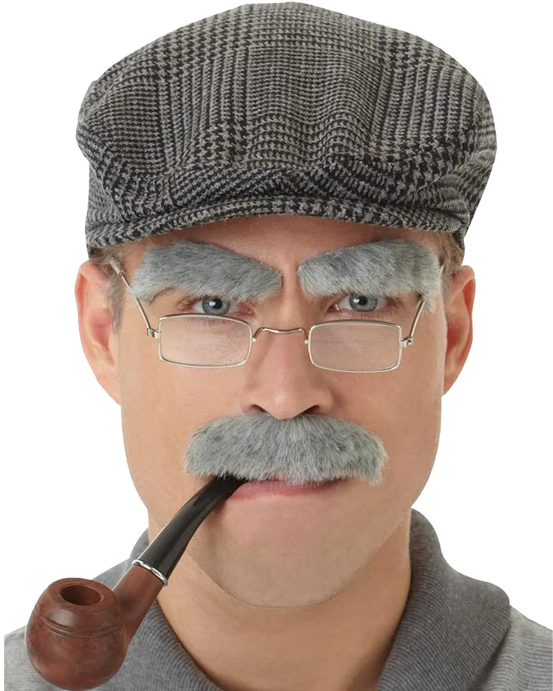 Old Man Facial Hair Set