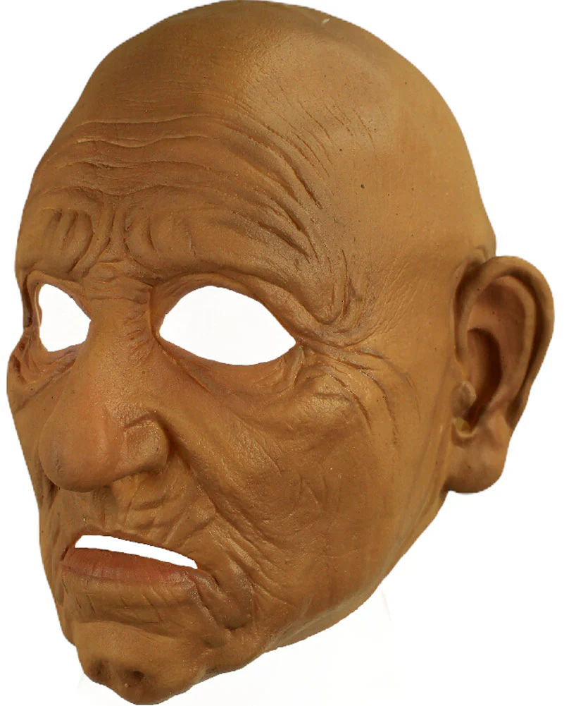Old Man Latex Mask - Image 2