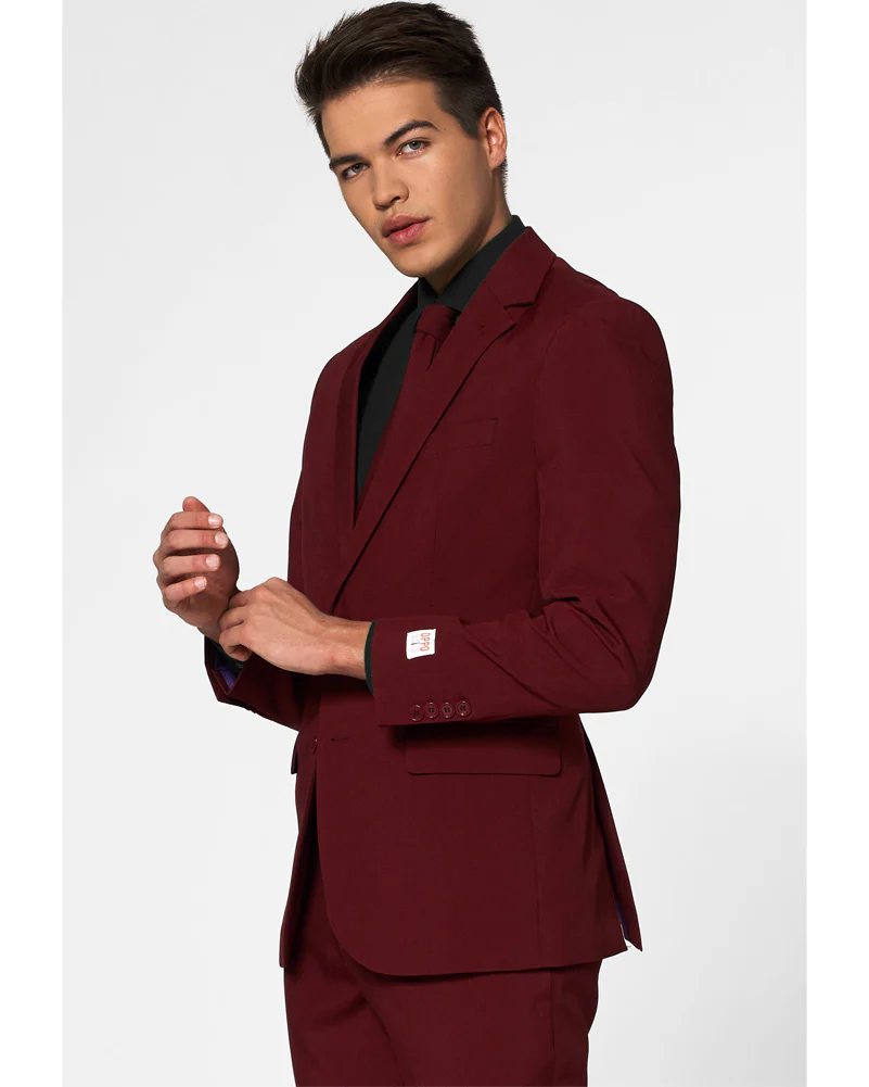 Opposuit Blazing Burgundy Premium Mens Costume - Image 2