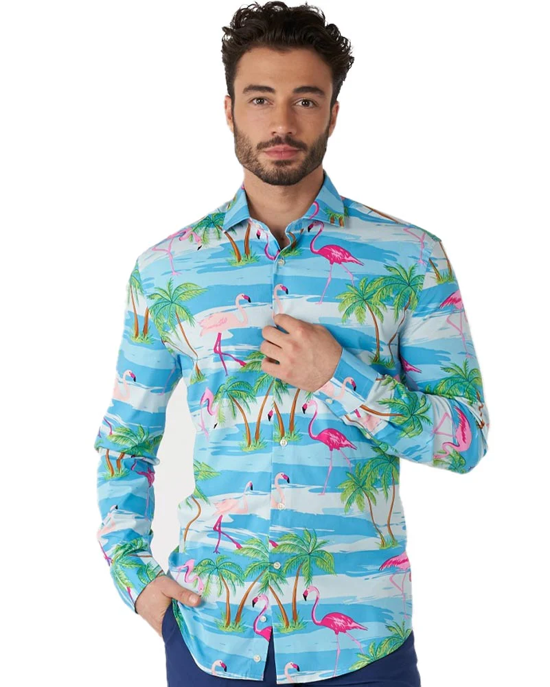 Opposuit Flaminguy Mens Shirt - Image 2