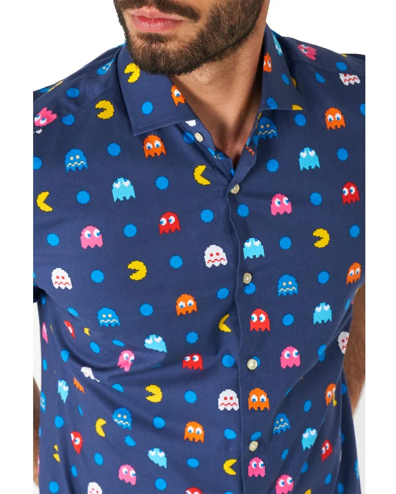 Opposuit Pixel Pac Man Mens Shirt - Image 5