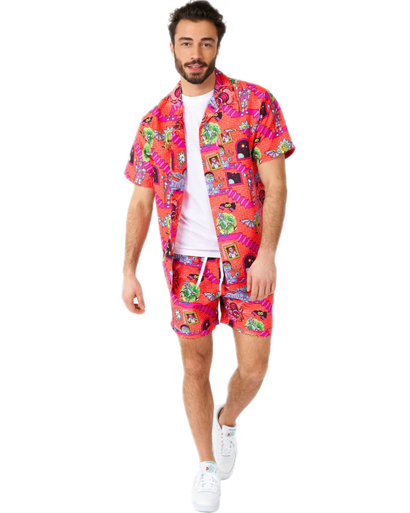 Opposuit Rick and Morty Surreal Summer Combo Swim Suit - Image 2