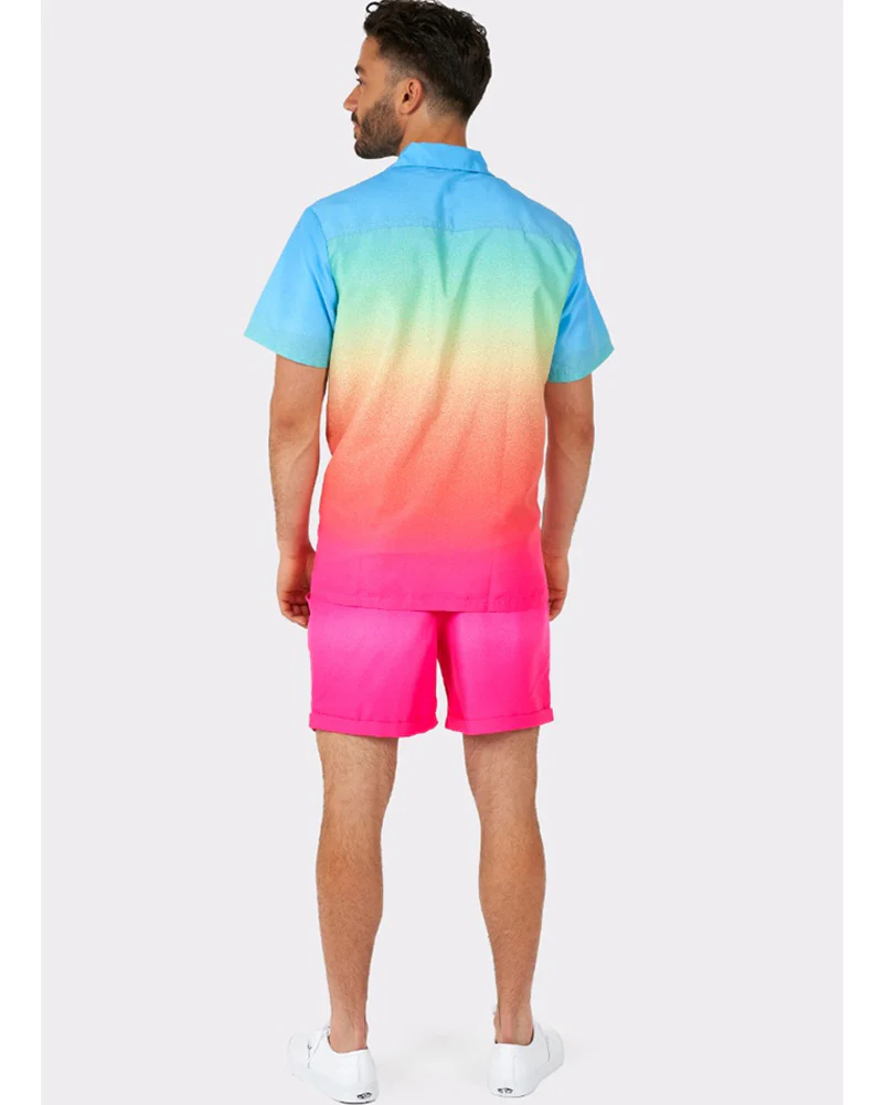 Opposuit Summer Funky Fade Mens Swim Suit - Image 2