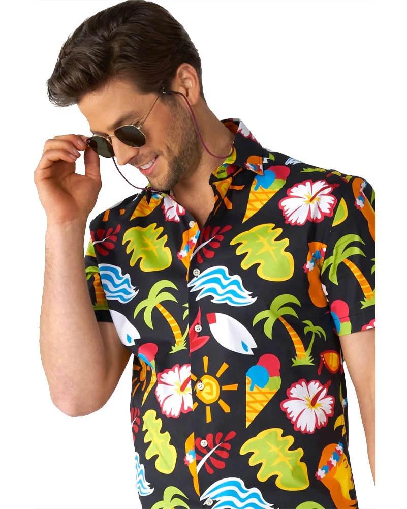 Opposuit Summer Tropical Thunder Mens Shirt - Image 2