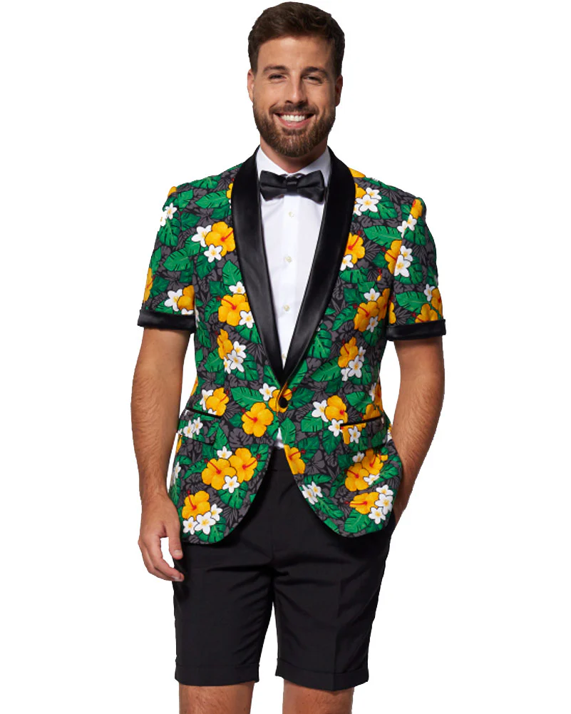 Opposuit Summer Tropical Treasure Tuxedo Premium Mens Costume - Image 2
