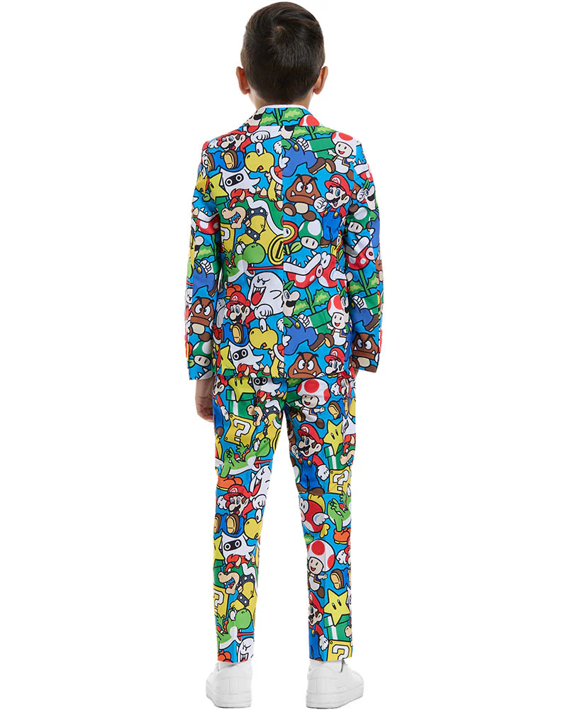 Opposuit Super Mario Premium Boys Costume - Image 2