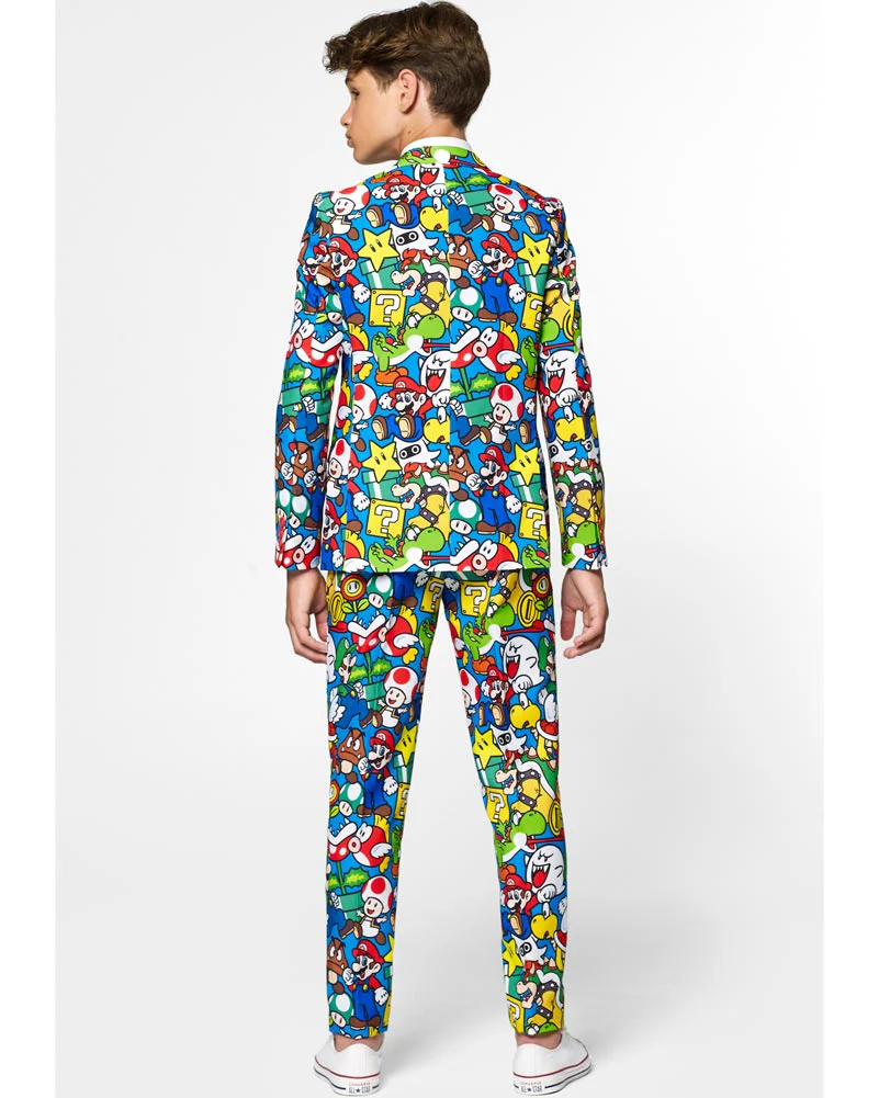 Opposuit Super Mario Premium Teen Boys Costume - Image 3