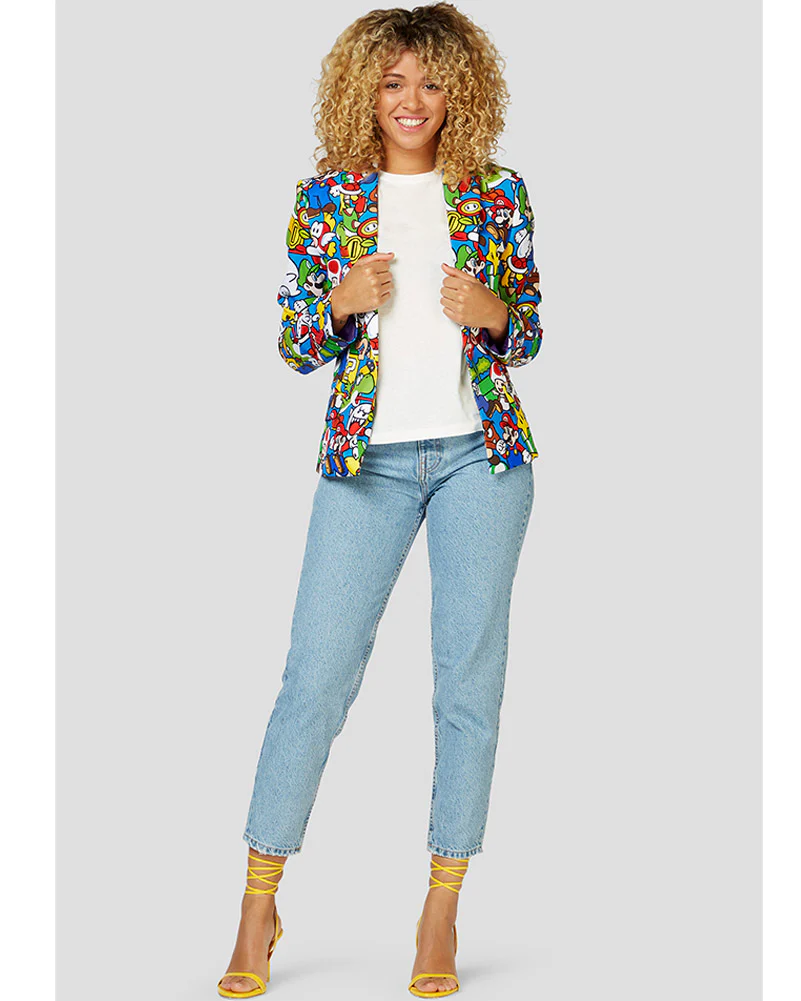 Opposuit Super Mario Womens Blazer - Image 4