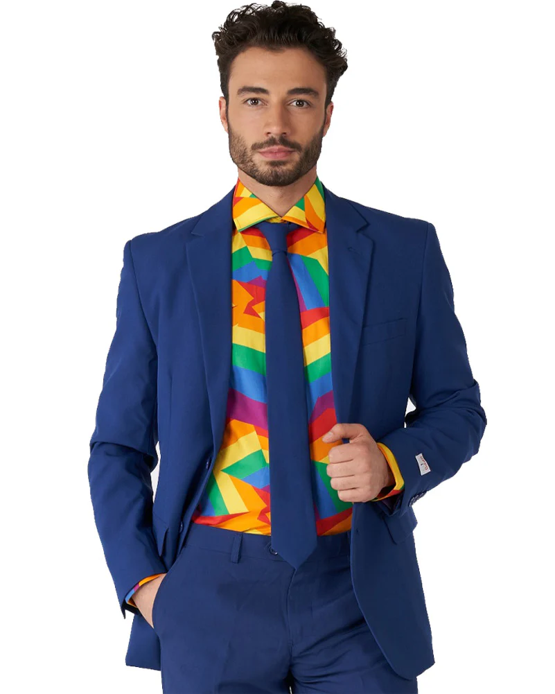 Opposuit Zig Zag Rainbow Mens Shirt - Image 6