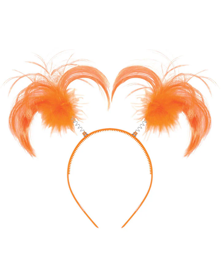 Orange Ponytail Headbopper