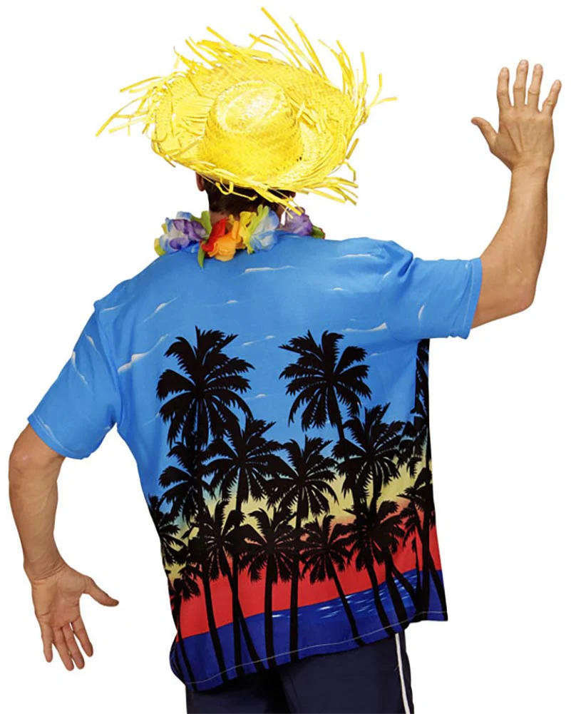 Palm Beach Hawaiian Mens Shirt - Image 2