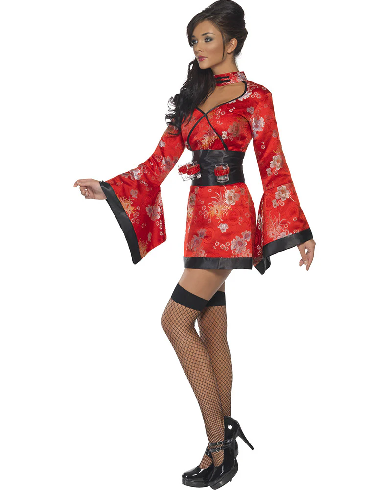 Party Geisha Womens Costume - Image 2