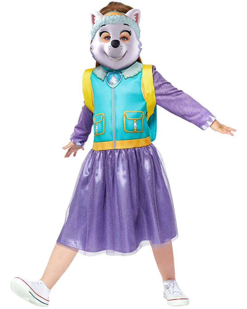 Paw Patrol Everest Girls Costume - Image 3