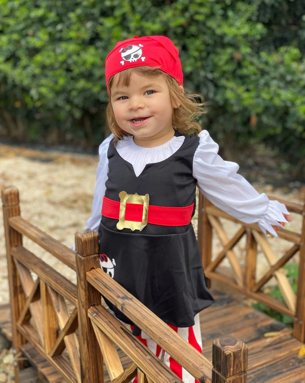 Petite Pirate Girls Toddler Book Week Costume - Image 2