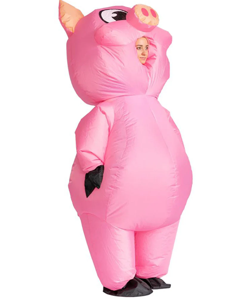 Piggy Inflatable Adult Costume - Image 2