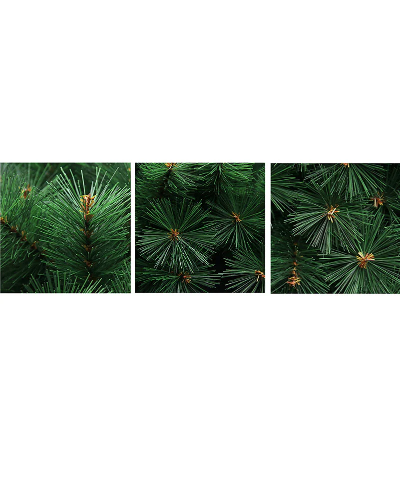Pine Christmas 240 Branch Wreath 80cm - Image 2