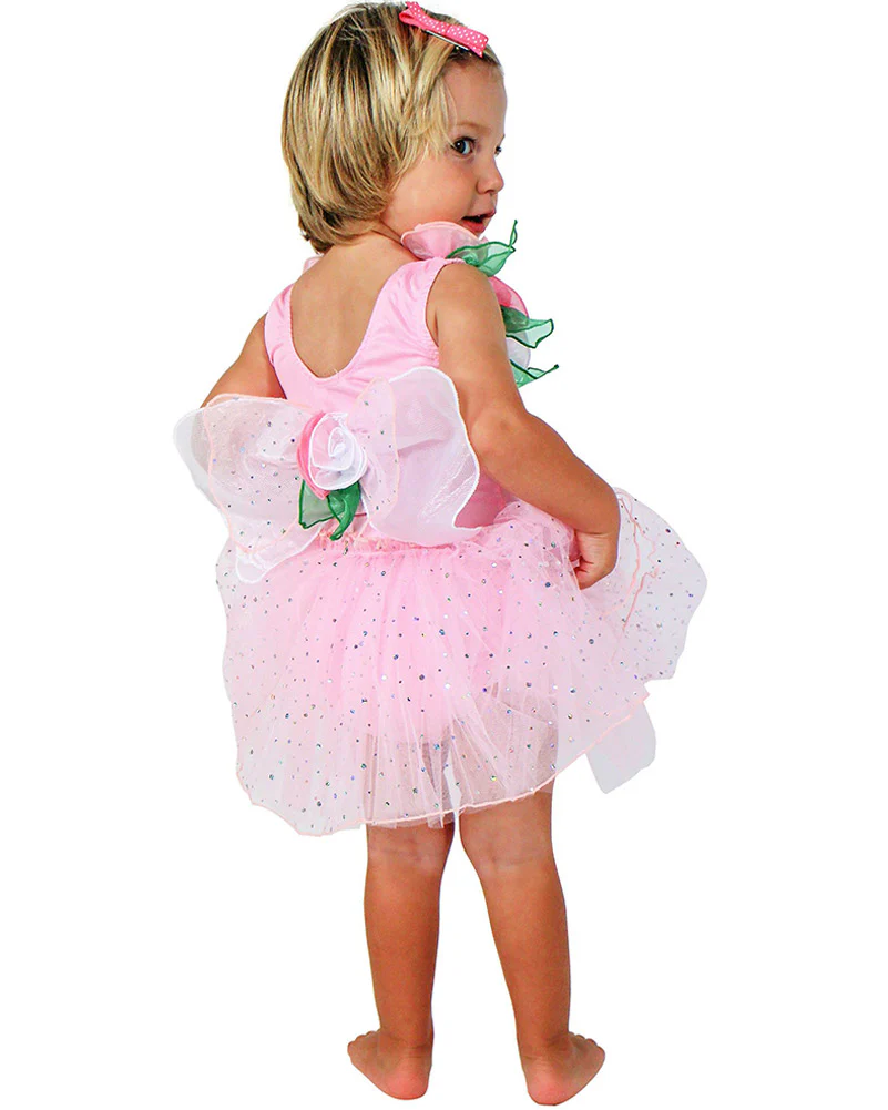 Fairy Dust Light Pink Dress Toddler Book Week Costume - Image 3