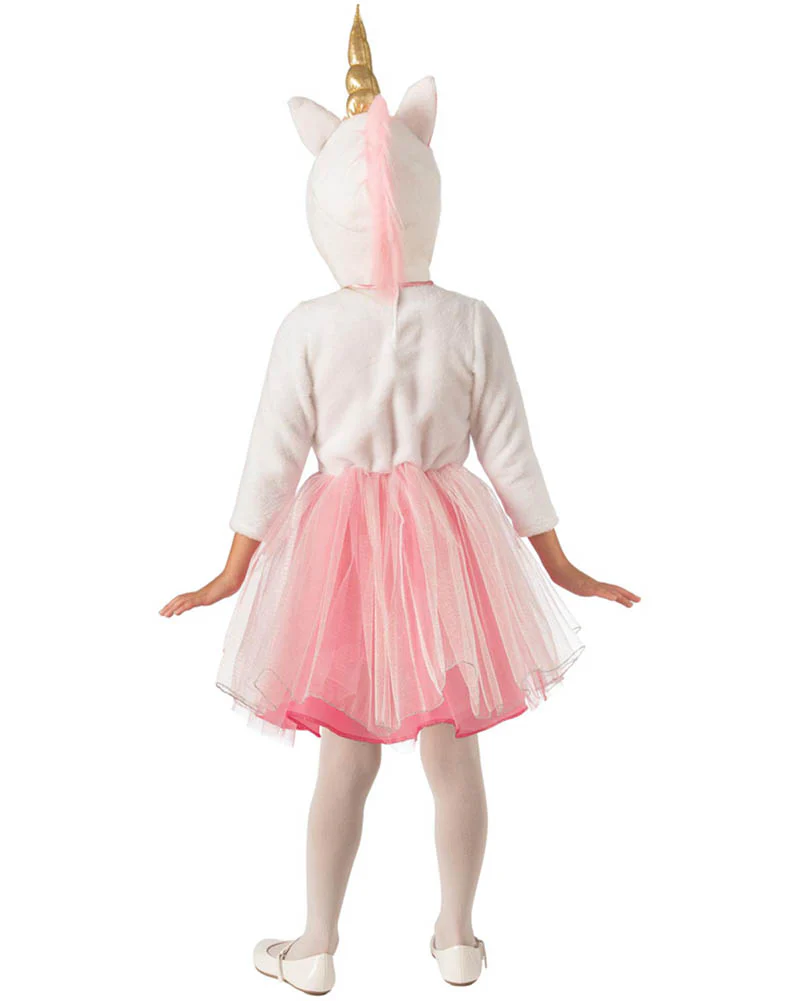 Pink Unicorn Princess Girls Costume - Image 2