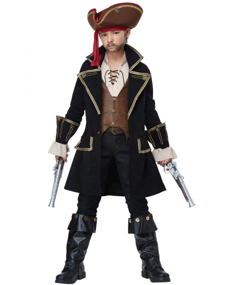 Pirate Captain Deluxe Boys Book Week Costume