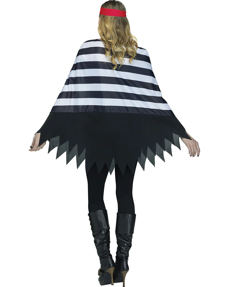 Pirate Poncho Adult Book Week Costume - Image 2