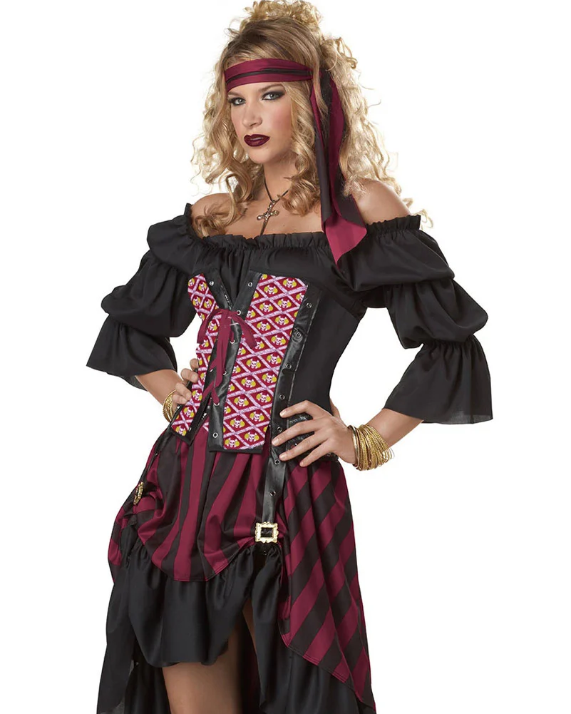 Pirate Wench Womens Costume - Image 3