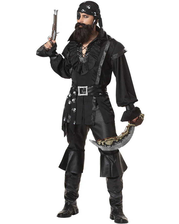 Plundering Pirate Mens Book Week Costume