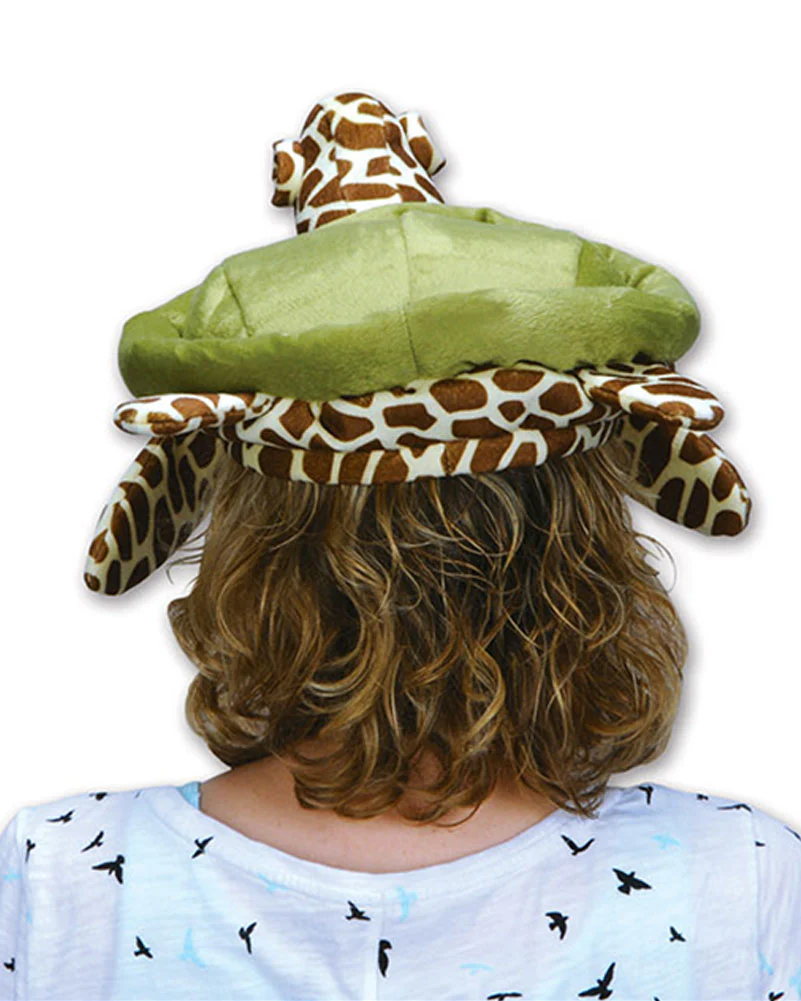 Plush Sea Turtle Hat - Image 3